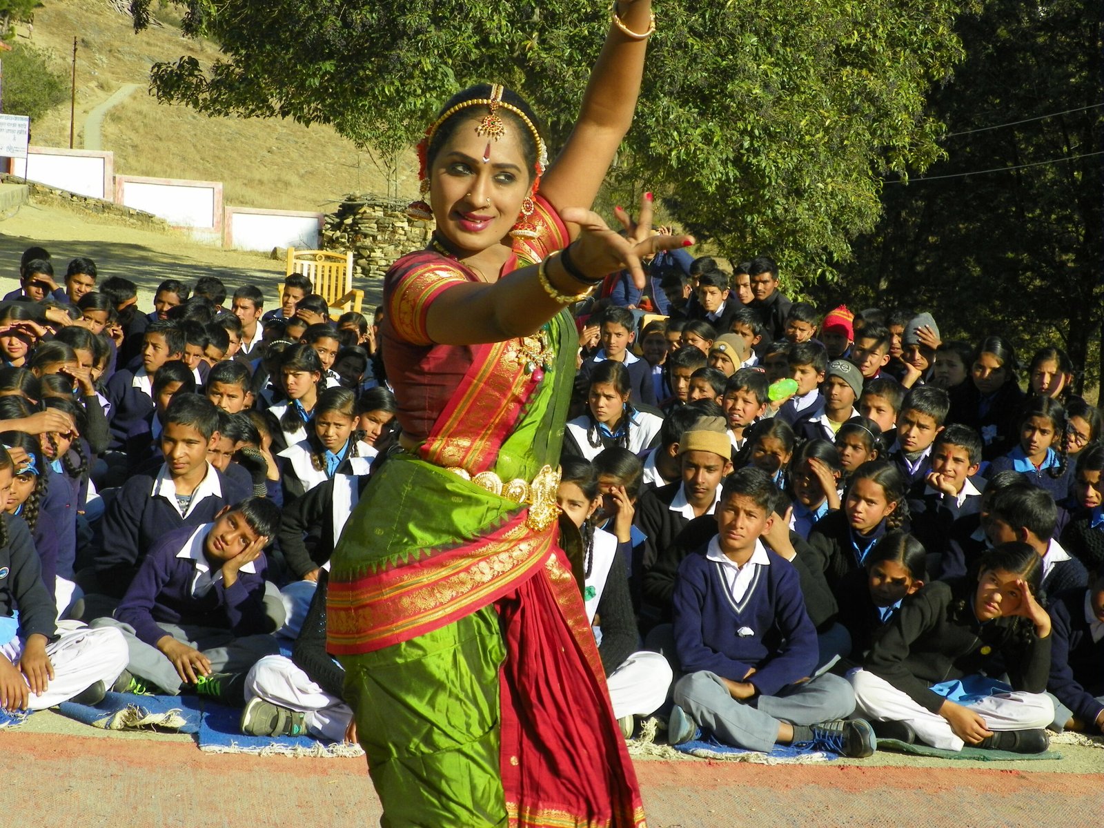 IIMT students at a SPIC MACAY cultural event