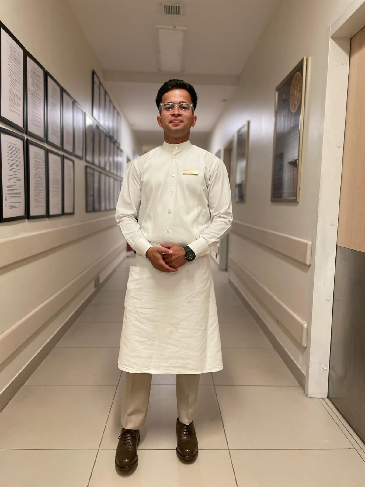 Student Kamal Singh Shahi placement proof at Trident Agra