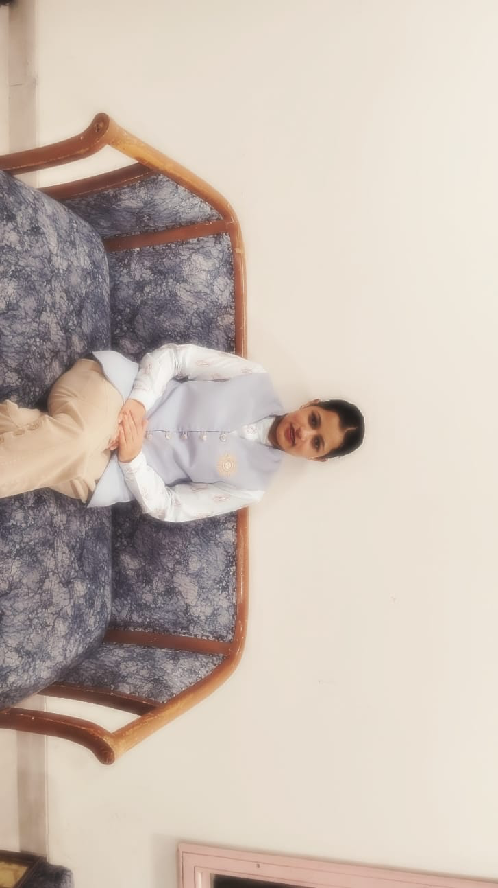 Student Khusbu Belwal placement proof at Rambagh Palace, Jaipur